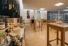 Snack-Buffet in der Lobby im Haupthaus für die Kaffeepausen